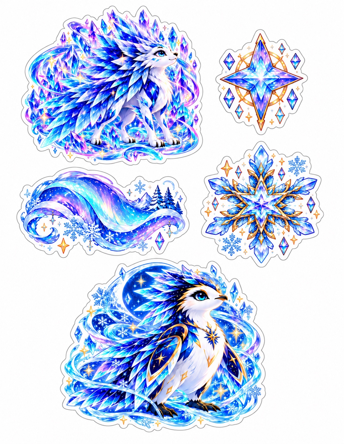 Possible KAIUKI mystery sticker pack design 4 of 10