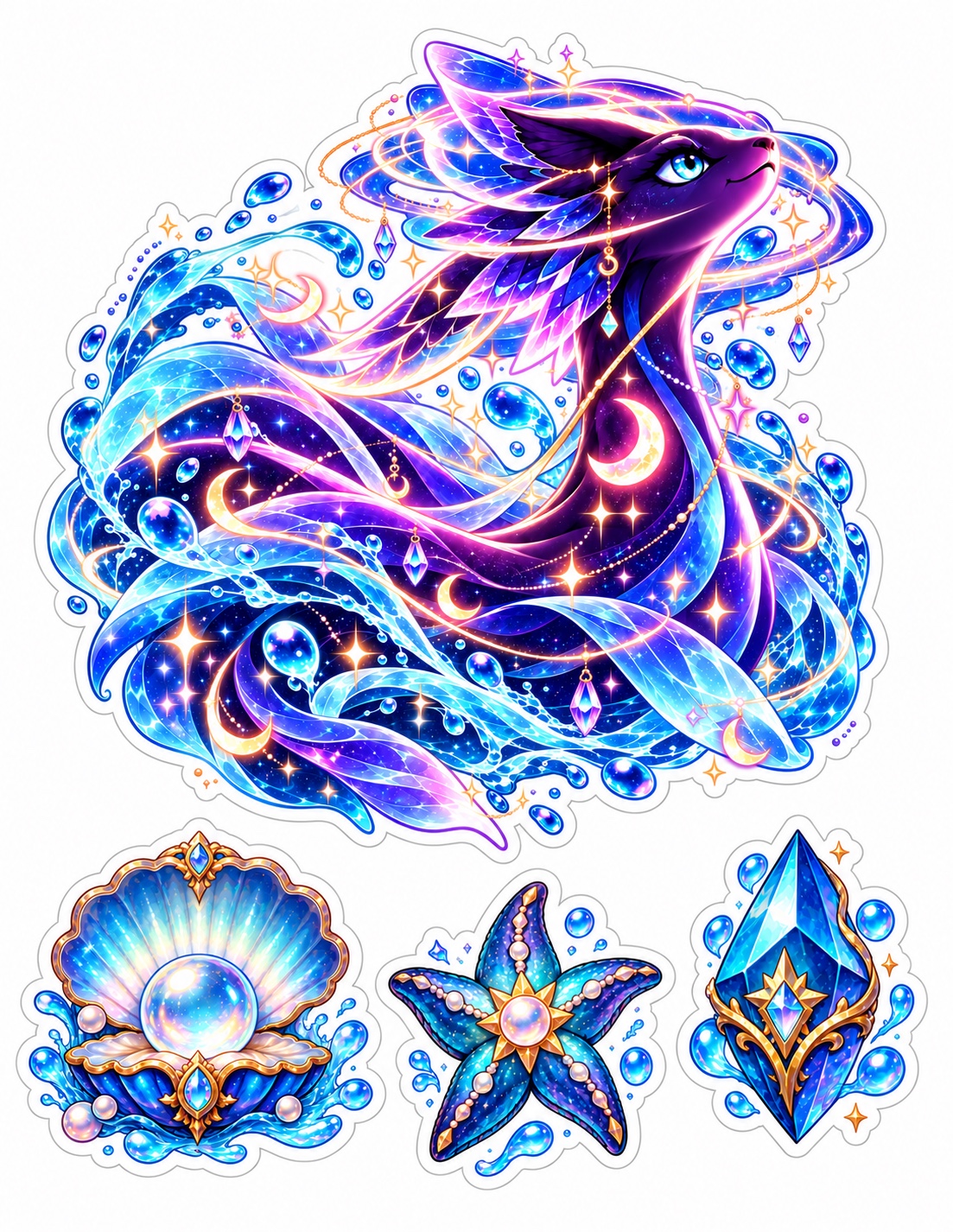 Possible KAIUKI mystery sticker pack design 9 of 10